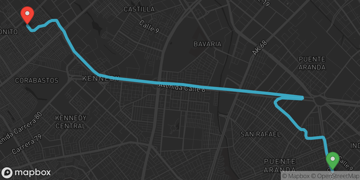 Ruta del 11/7/2026