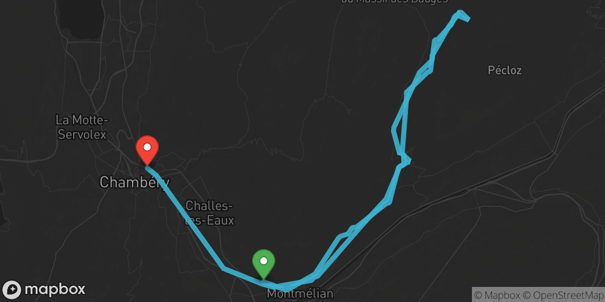 Petit Tour Dans Les Bauges ( Encore Enneigé )