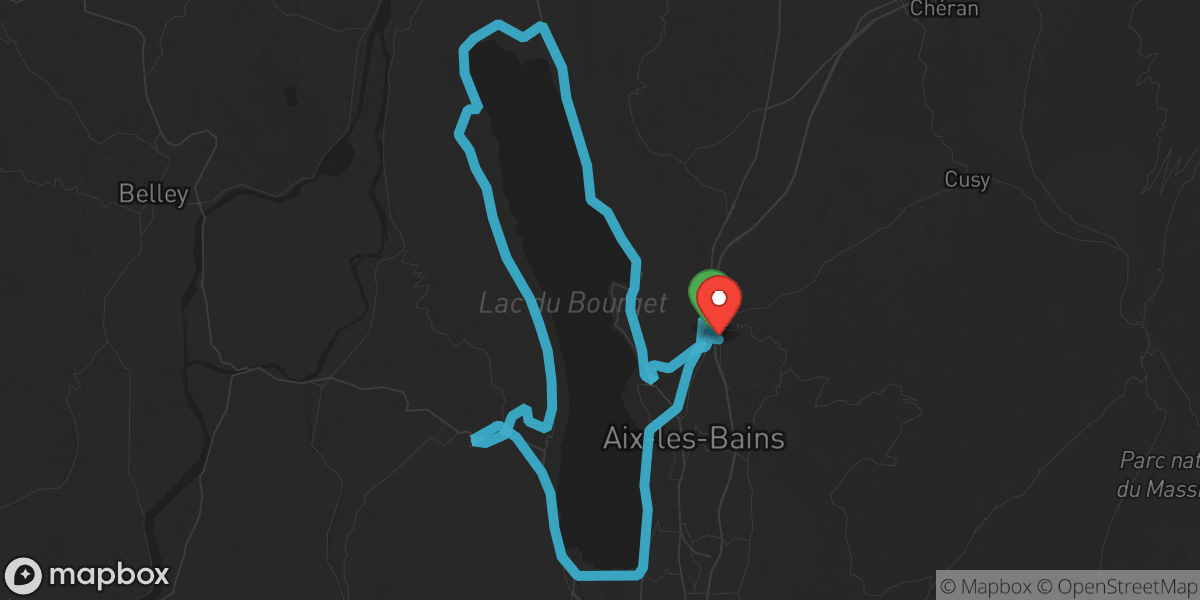 Tour Du Lac Du Bourgey