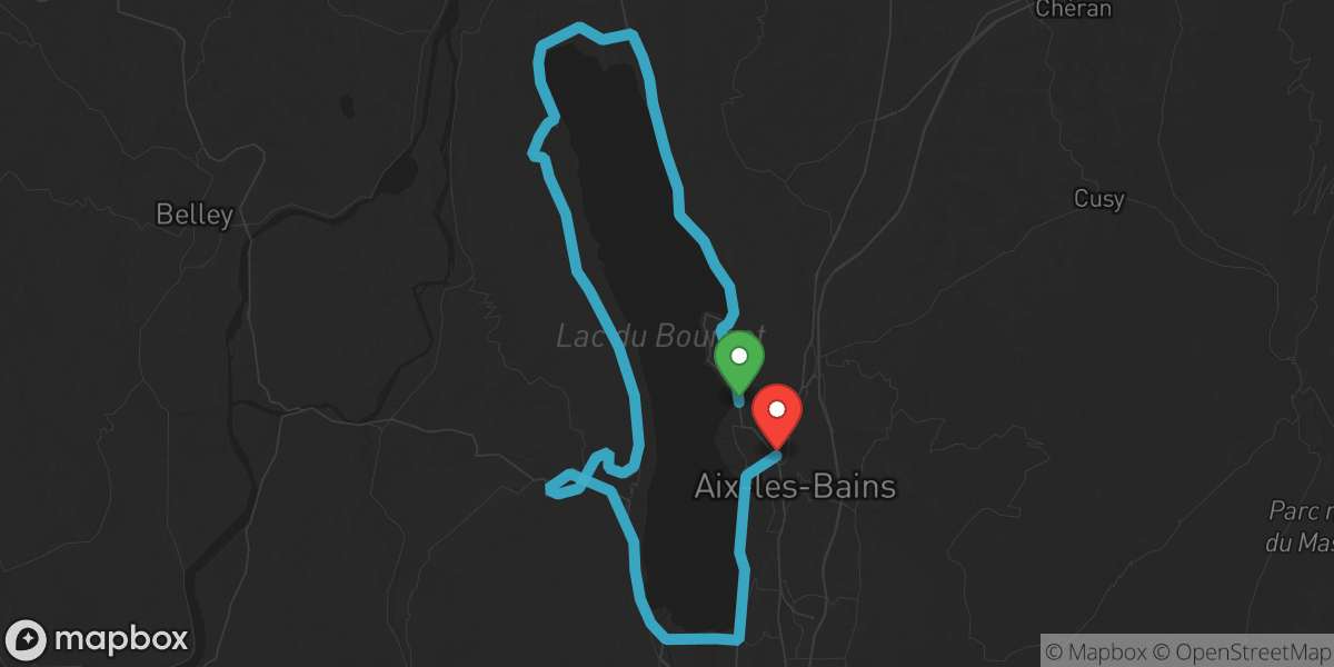 Tour Du Lac Du Bourgey