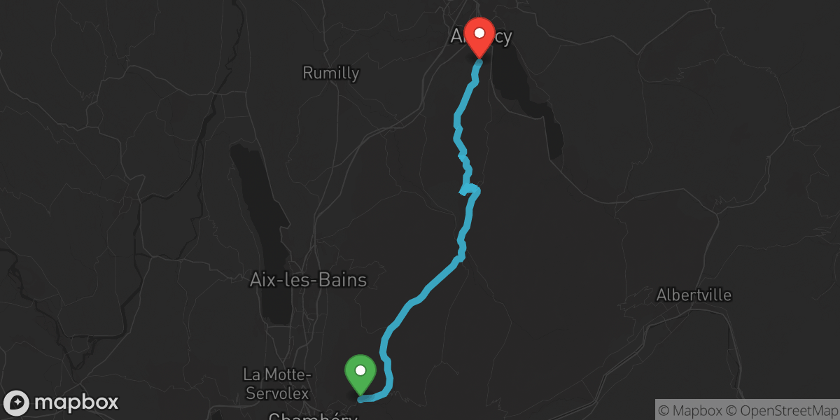 Chambéry - Annecy