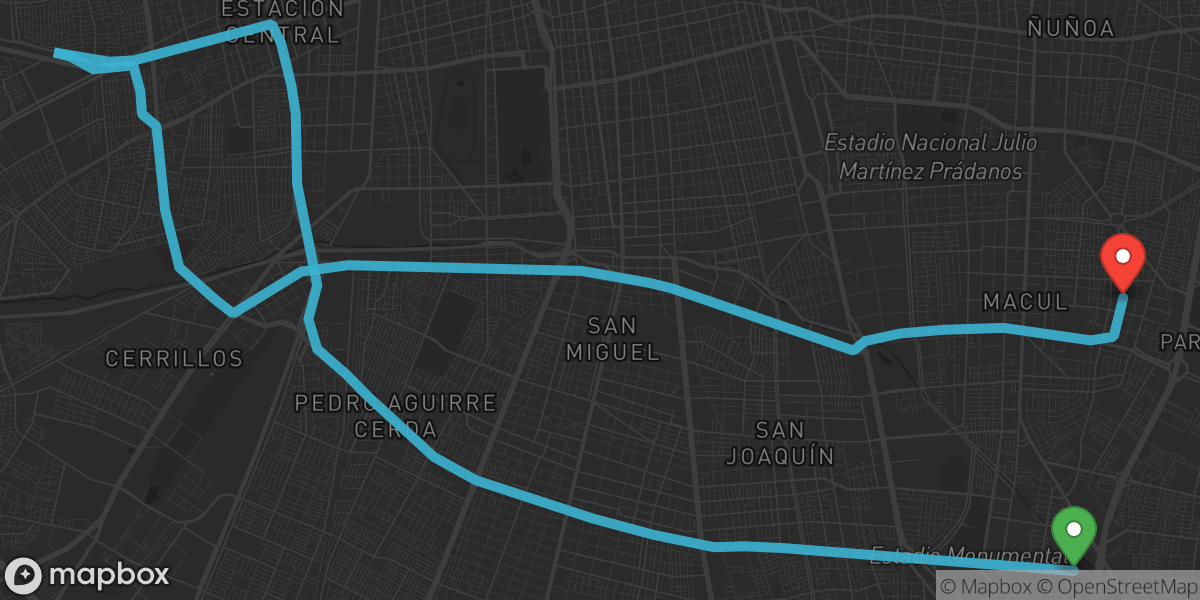 Ruta del 6/7/2026