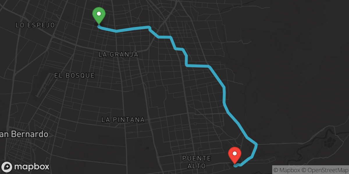 Ruta del 26/7/2026