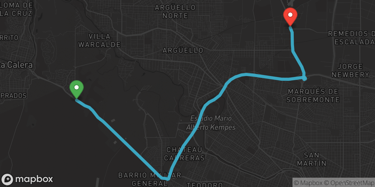 Ruta del 25/6/2026