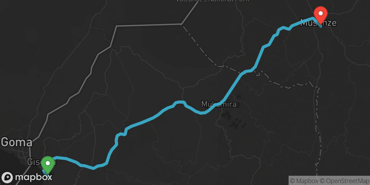 Ride From Rubavu To Musanze on 7/5/2026